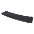 Replacement Black Matte Polypropylene Front Lower Bumper Cover Molding