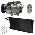 AC Compressor Kit With Condenser Replacement for Genesis G80 3.8L (2017–2017)
