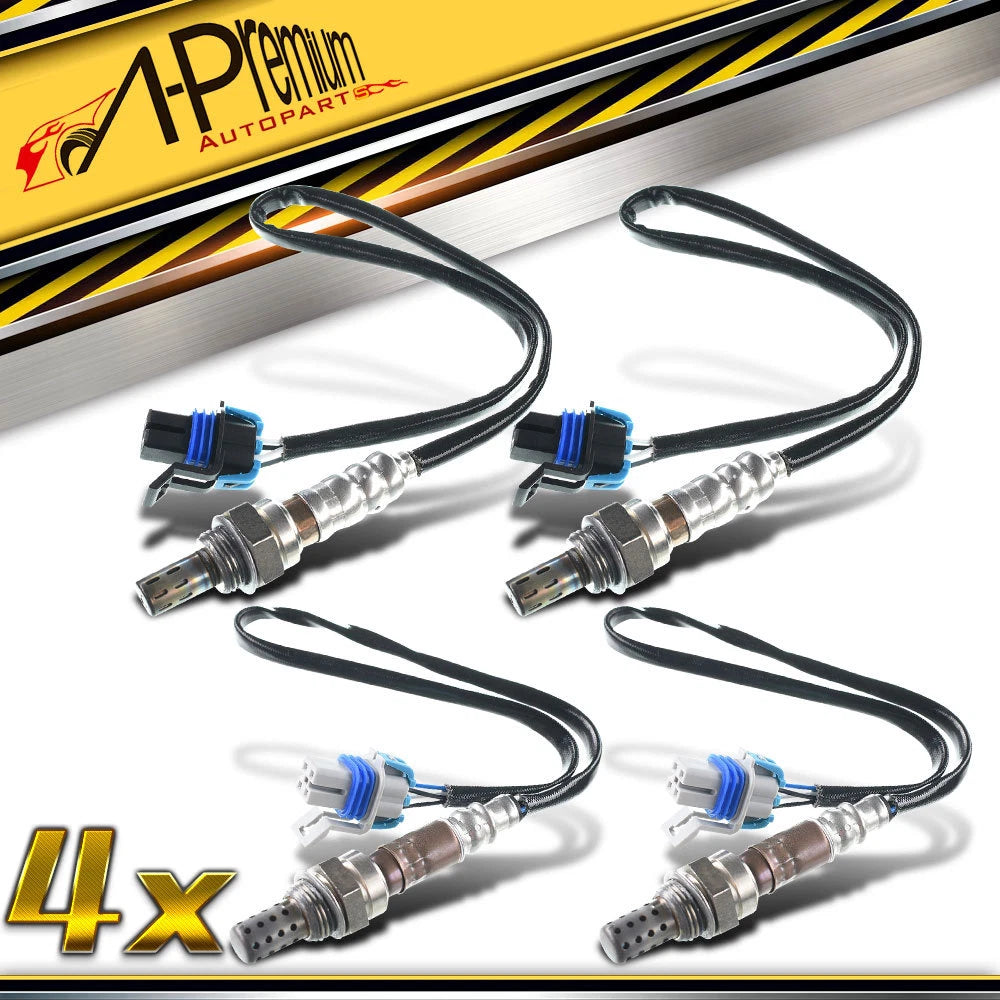 Set of 4 O2 Oxygen Sensors for Chevy Express 1500 (2003)