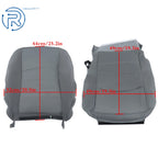 Set of 4 Cloth Seat Covers for Dodge Ram 1500 2500 3500 (2013–2018)