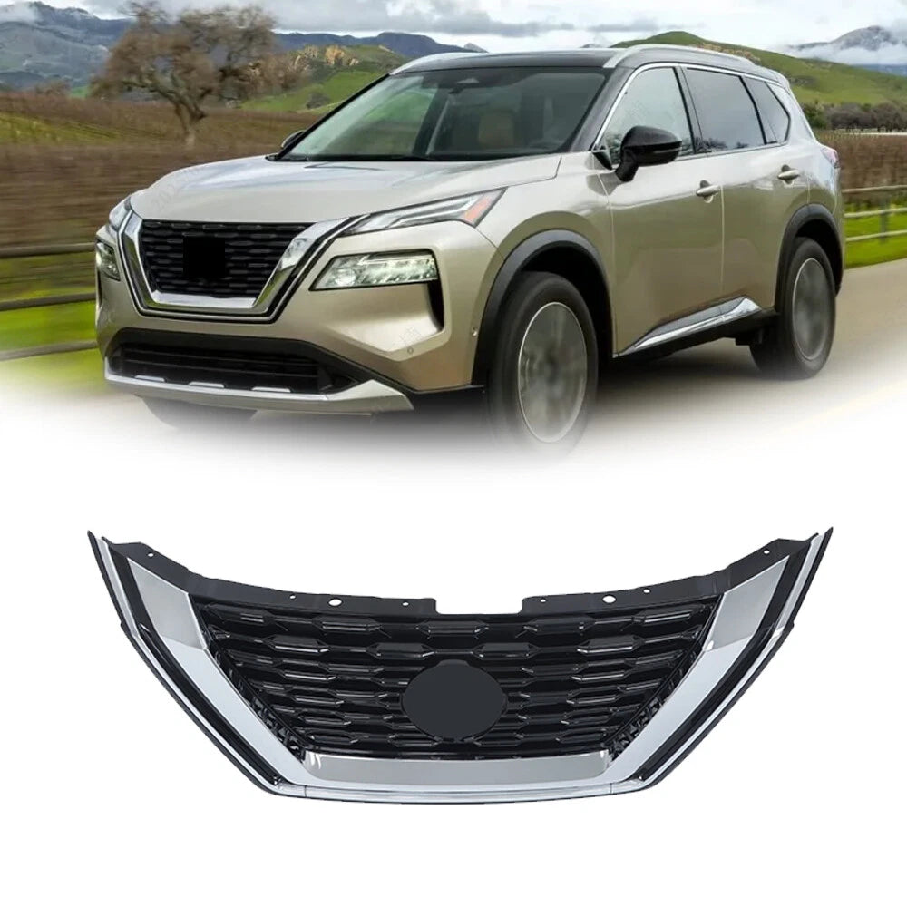 Front Upper Grille for Nissan Rogue (2021–2023)