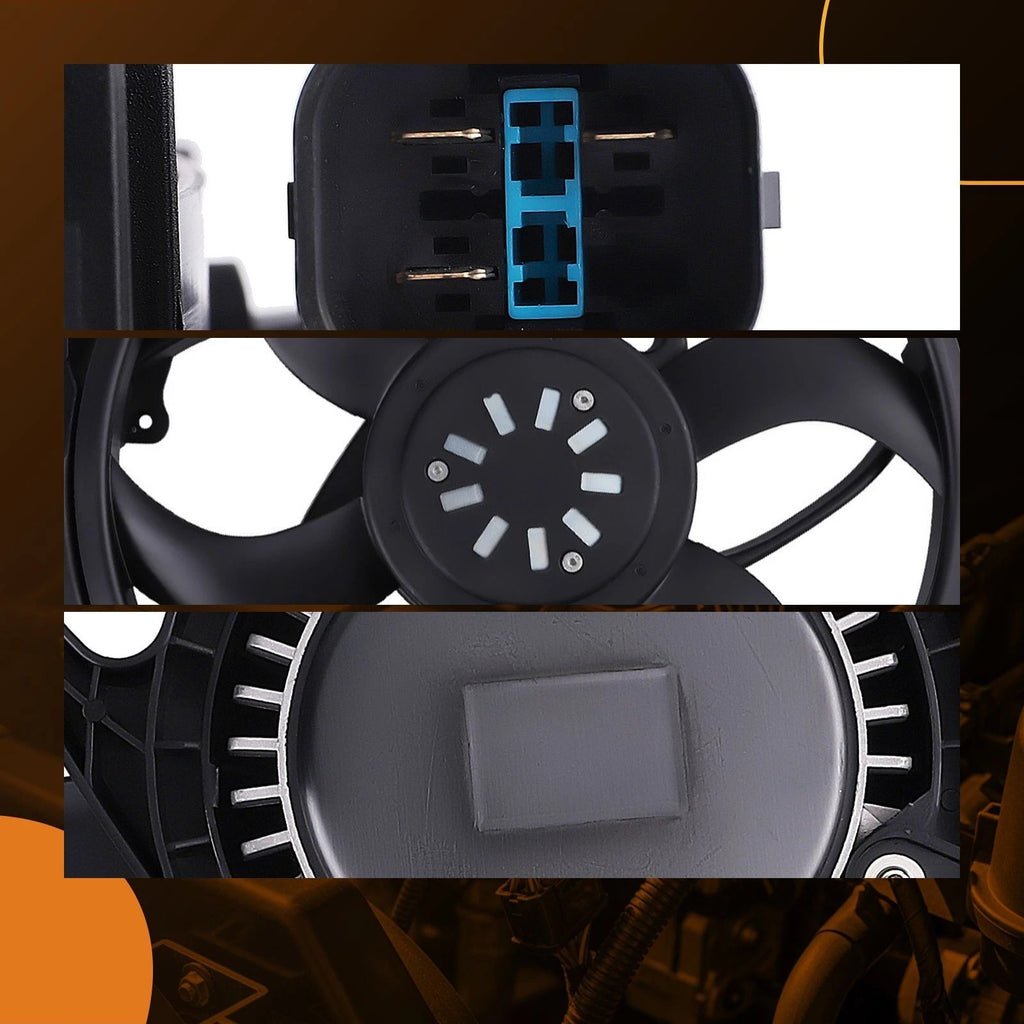 Coolant Radiator Fan Assembly for BMW 128i 330xi (2006–2013)
