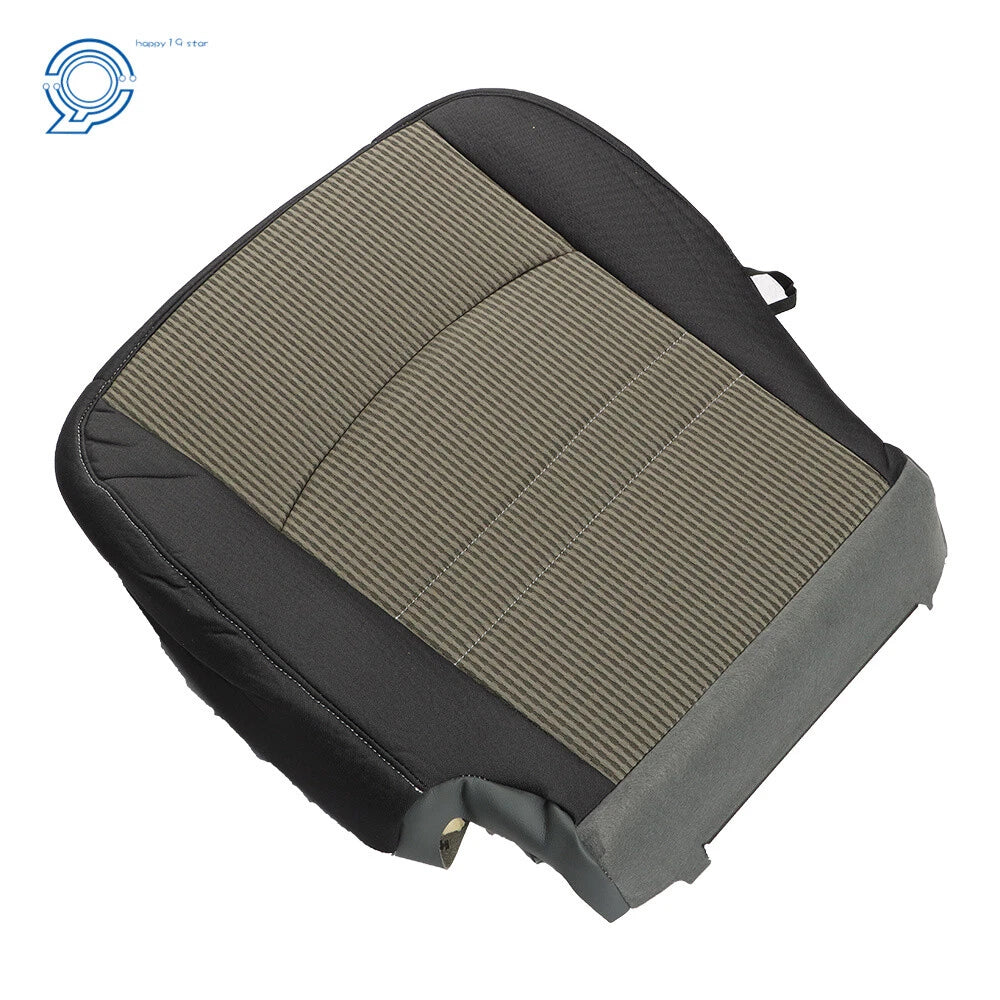Driver Bottom Gray Cloth Seat Cover for Dodge Ram 1500 (2009-2012)