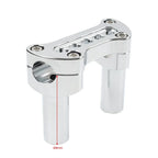 3.5" Handlebar Riser & Top Clamp for Harley Dyna Softail Sportster