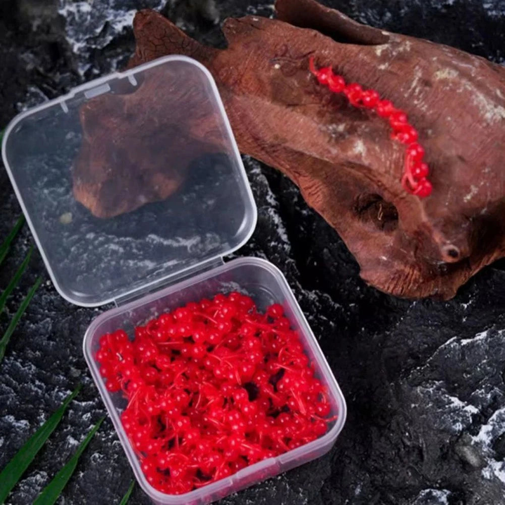 200pcs Silicone Beads 5mm for Fishing Rig Accessories