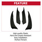 Set of 4 Molded Mud Flap Splash Guards for C6 Corvette (2005–2013) 19170234