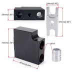 Thermal Bypass Block Valve with Coupler for RAM 68RFE/69ASRC (2019–Present)