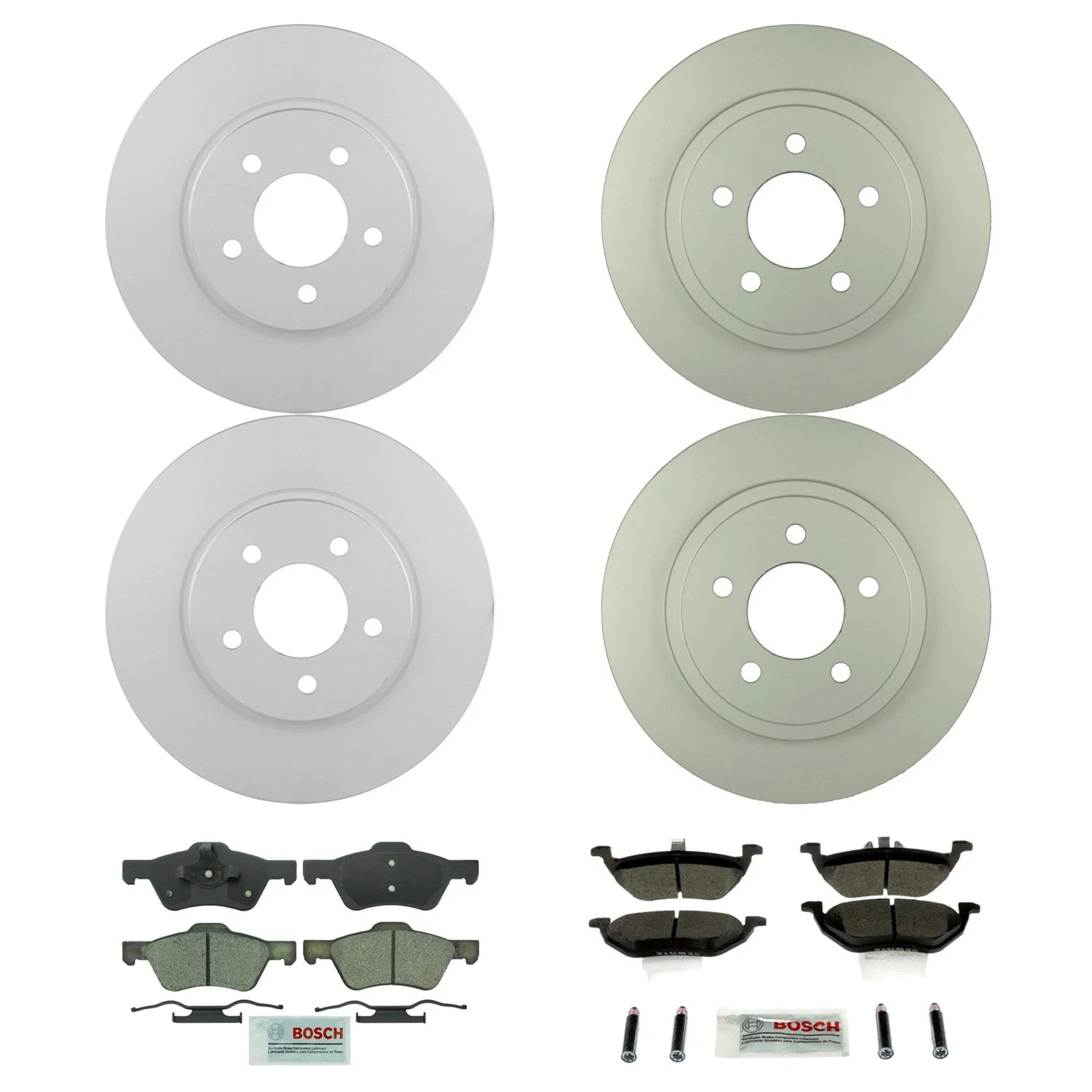 Bosch Quietcast Brake Pad & Rotor Kit for Ford Escape