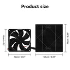 20W Solar Panel Fan for Greenhouse Pet Dog Chicken House (No Years)