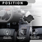 2X No.79160S0XA01 HVAC Heater Blend Door Actuator for Honda Odyssey (2002–2004)
