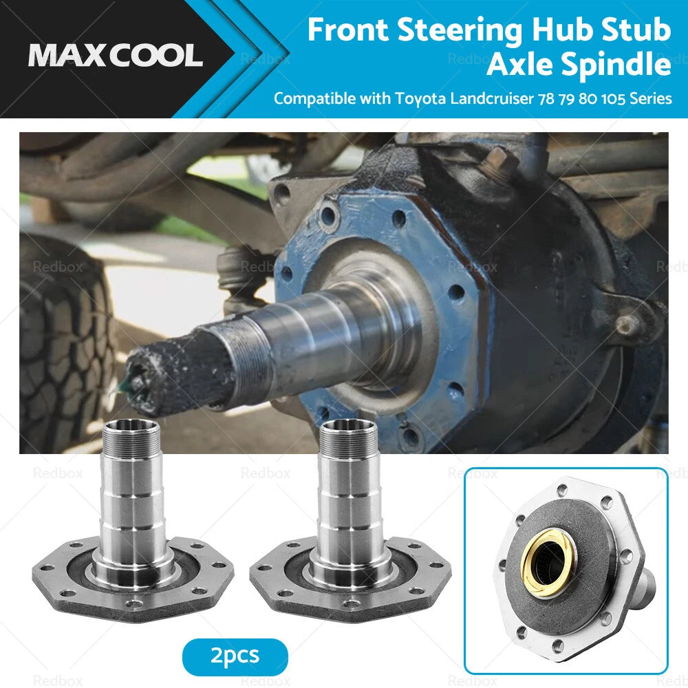 Hub Stub Axle Spindle for Toyota Landcruiser (1978–2017)