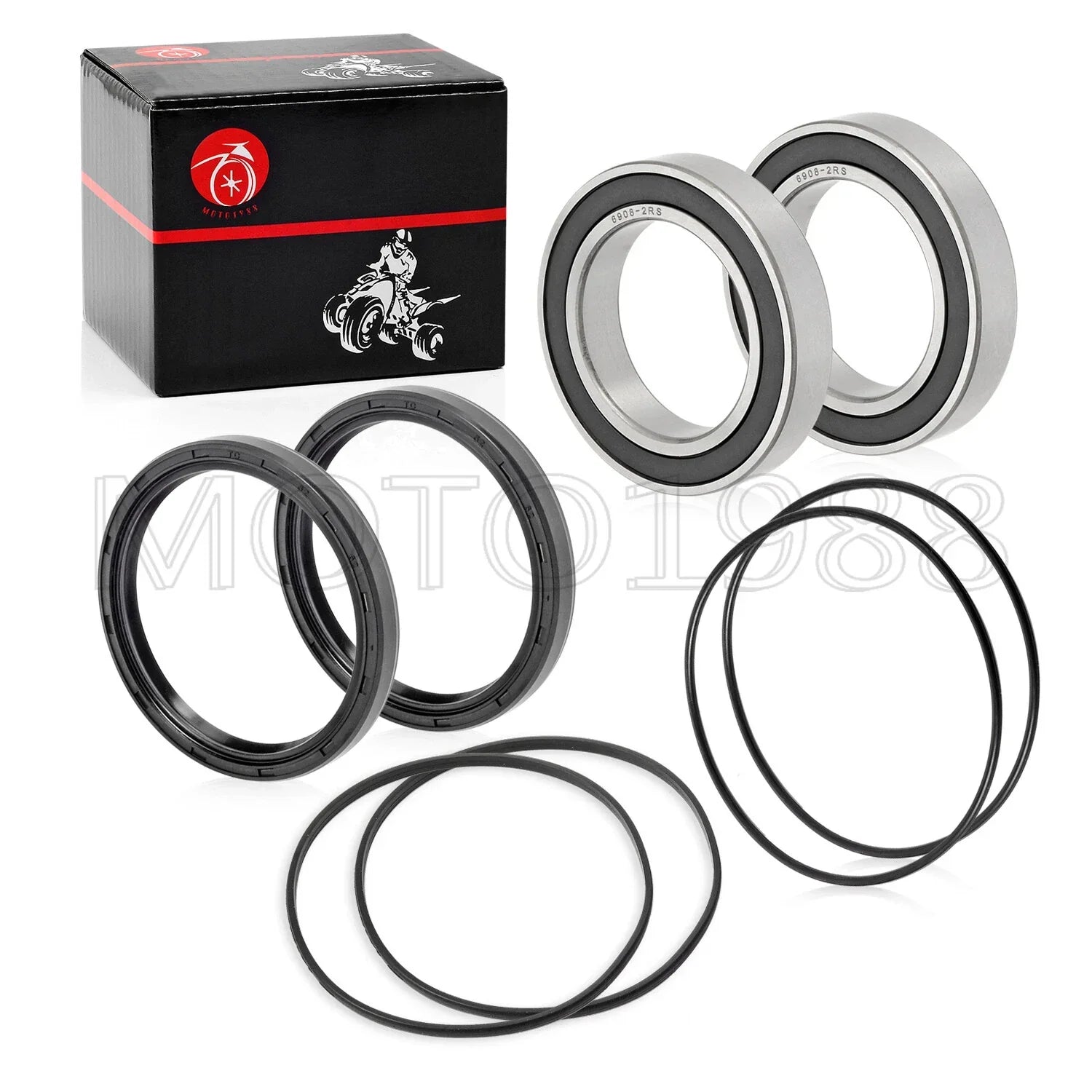 Rear Axle Bearing Seal Carrier Kit for Honda ATC250R ATC350X (1985–1986)