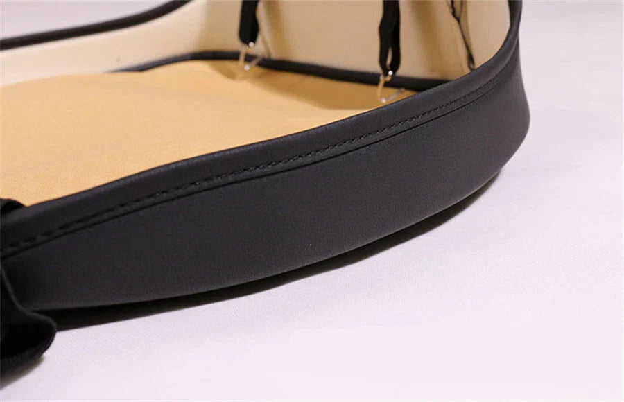Black Luxury PU Leather Car Seat Cover Protector for AU Models