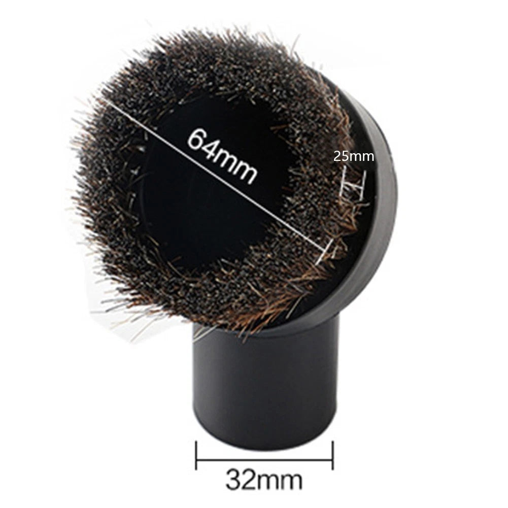 Round Soft Dusting Brush Tool Head for Numatic Vacuum Cleaners (32mm)