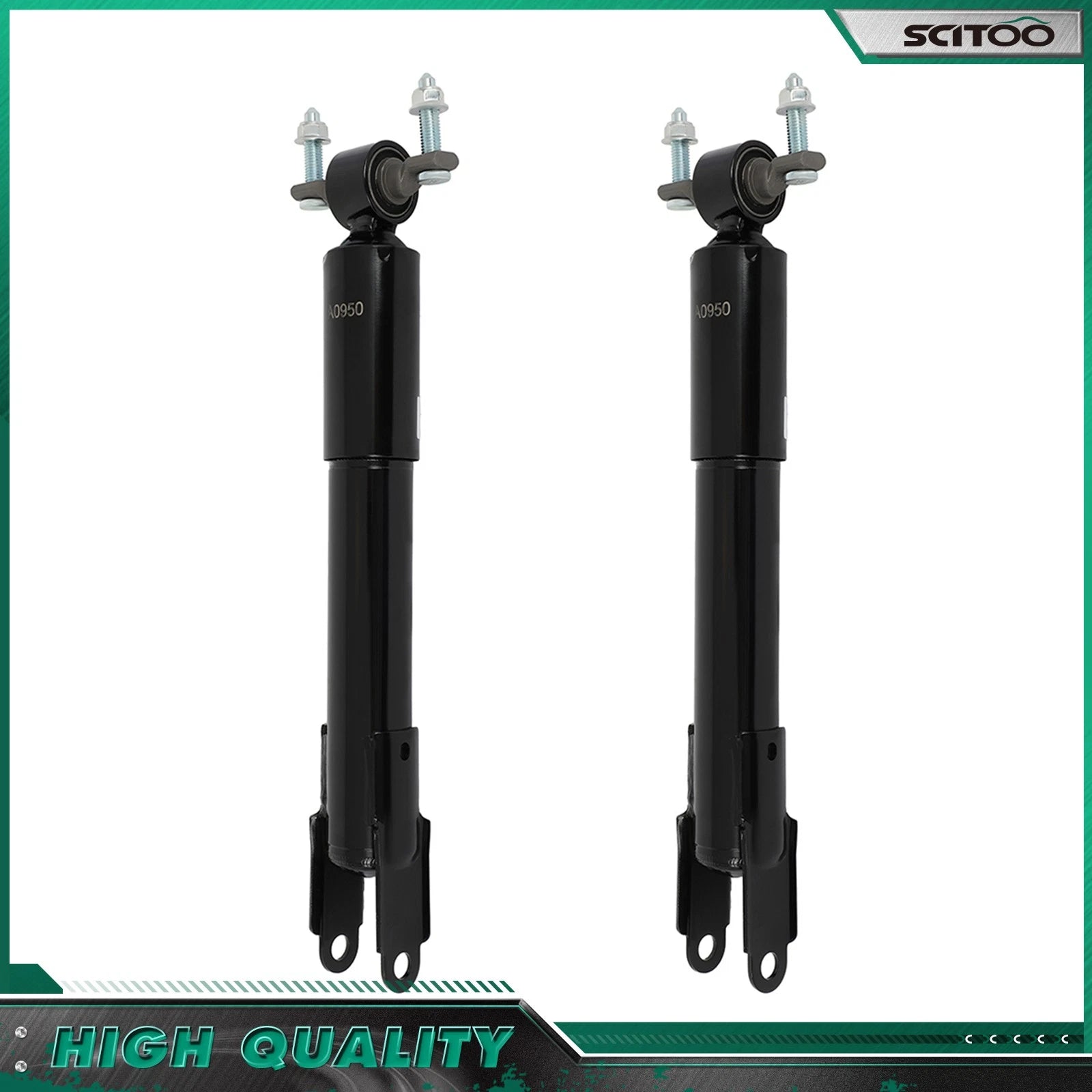 Set of 4 Front Rear Shocks Sway Bars Kit for Silverado Sierra 2500 3500 HD (2011–2019)