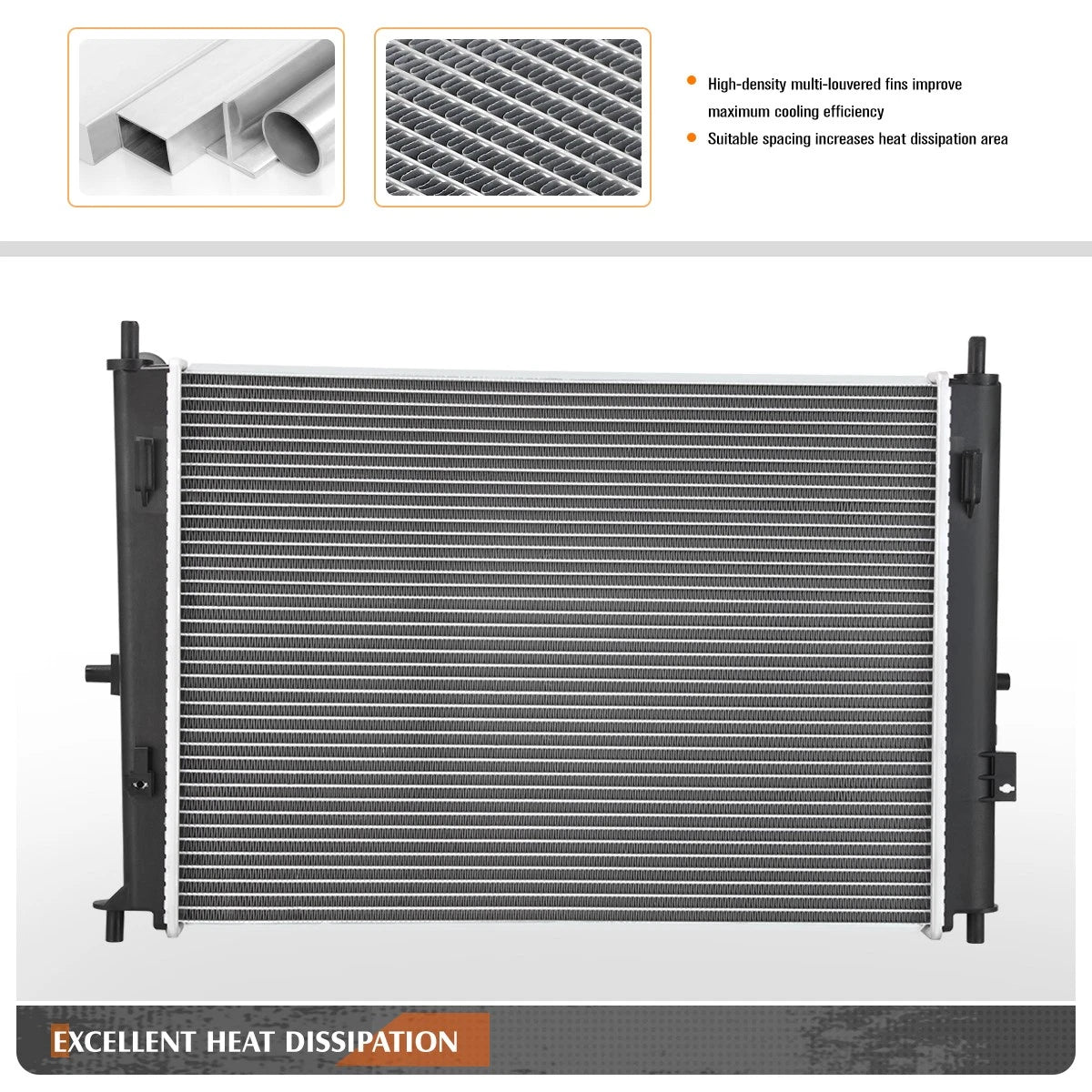 Aluminum Core Cooling Radiator DPI-13572 for Mazda MX-5 Miata (2016–2023)