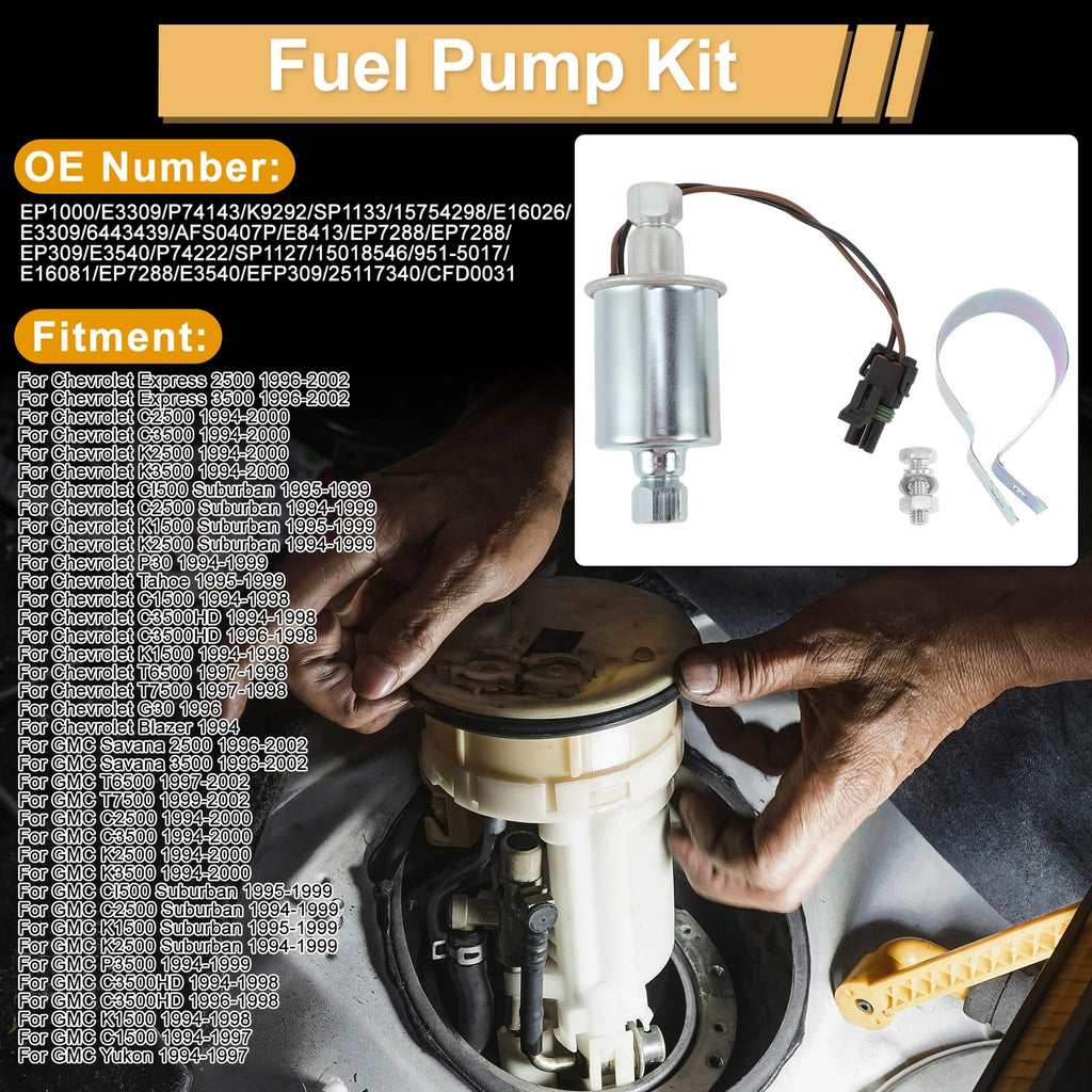 Fuel Pump for Chevrolet Express 2500 (1996–2002) Replaces EP1000
