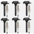 6X Ignition Coils + Spark Plugs Kit for Ram 1500 ProMaster 2500 C/V (2013–2021)