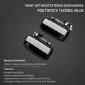 Exterior Door Handle Set for Toyota Tacoma (1995–2012) 6922035030