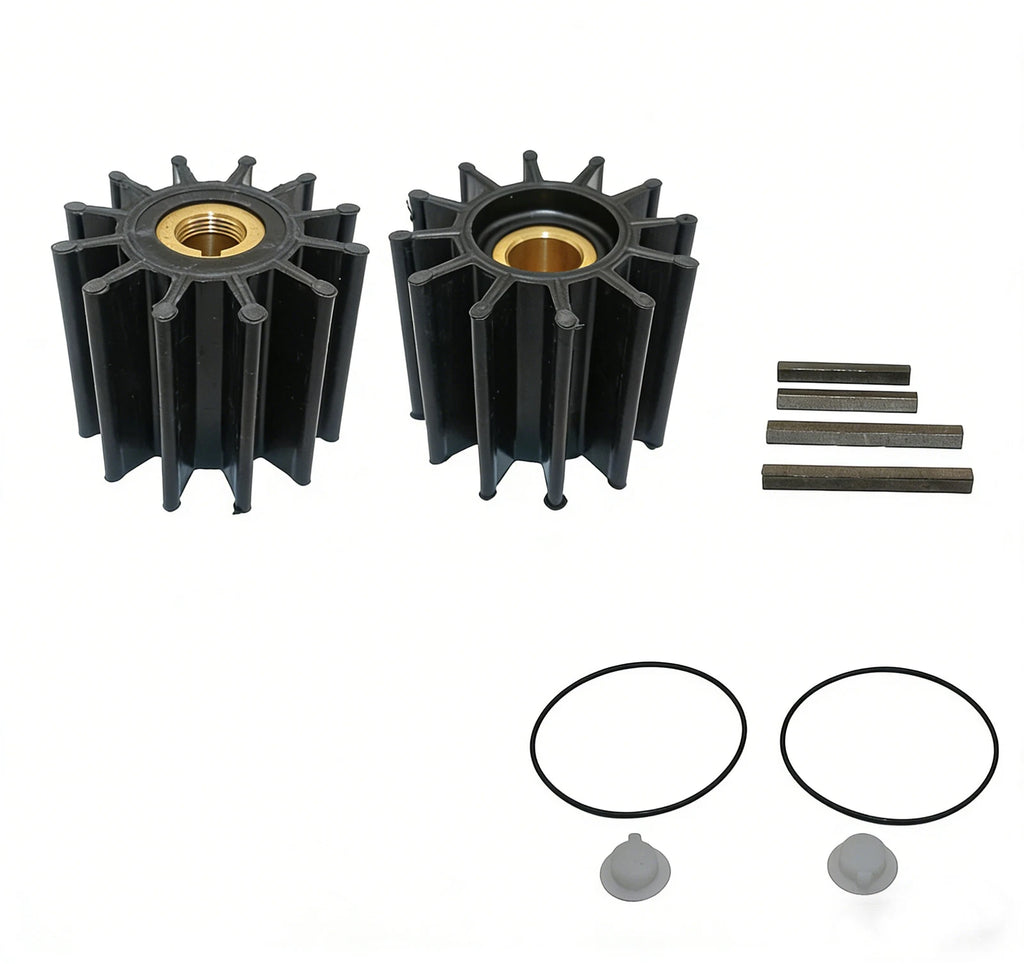 2X Neoprene 12 Blade P Impeller Kit for Sherwood (Replace 17000K)
