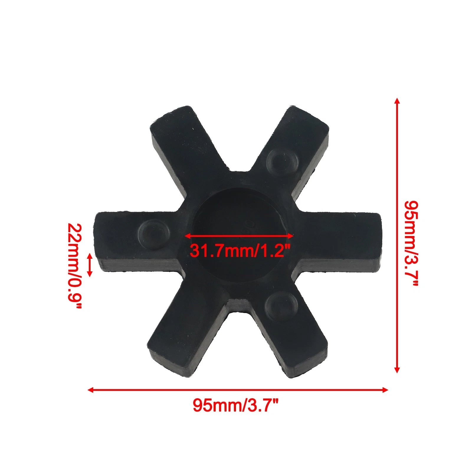 L150 Jaw Coupling Spider Insert for Lovejoy Couplers (Compatible Models)