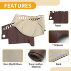 Dashboard Cover Mat for Mercedes C-Class W204 2008-2011 - Brown