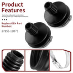 2X Drive Shaft Universal Boot for Suzuki QuadRunner 250 LT4WD (1987–1998)