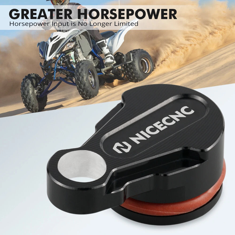 Speed Sensor Plug for Yamaha YFZ450R (2009–2026) - Speedometer Port Cap Black