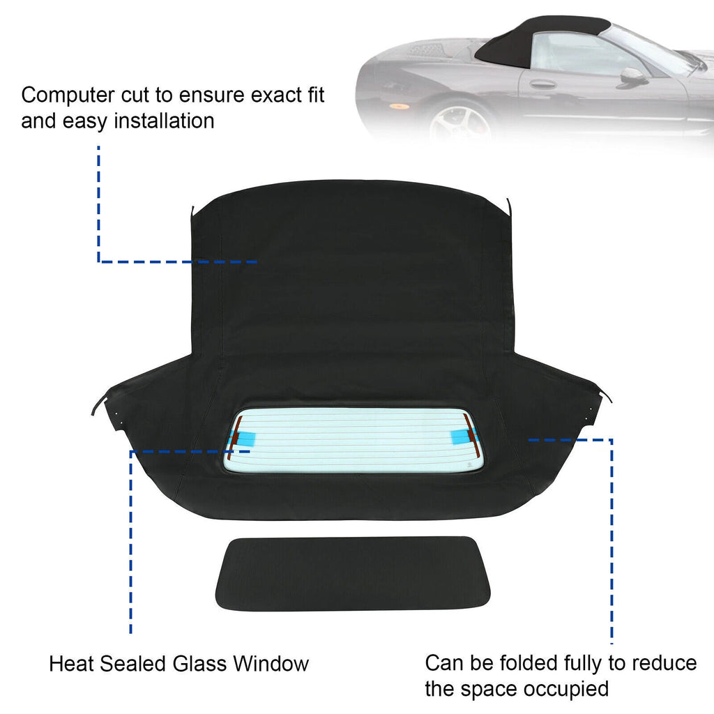 Soft Top & Heated Glass Window for Corvette C5 (1998–2004)