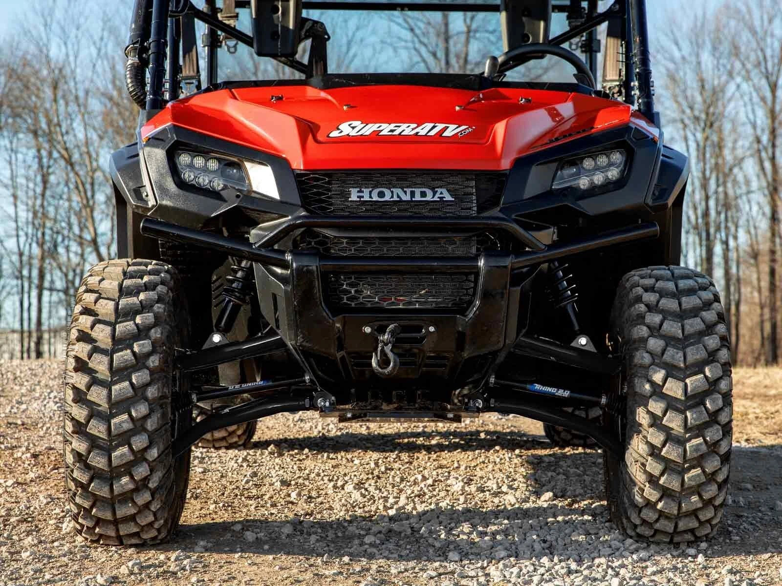 SuperATV 1.5" Forward Offset Atlas Pro A-Arms for Honda Pioneer 1000 (2016–2023)