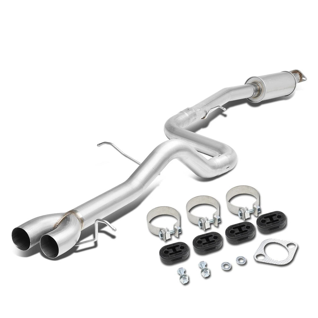 Stainless Dual 3"OD Catback Exhaust System for Ford Fiesta ST (2014–2018)