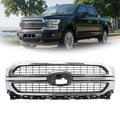 Chrome Front Bumper Grille for Ford F-150 (2021–2022)
