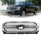 Chrome Front Bumper Grille for Ford F-150 (2021–2022)