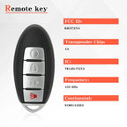 Replacement Proximity Key Fob Remote for Nissan Rogue (2009–2021) 285E3-6TA5B