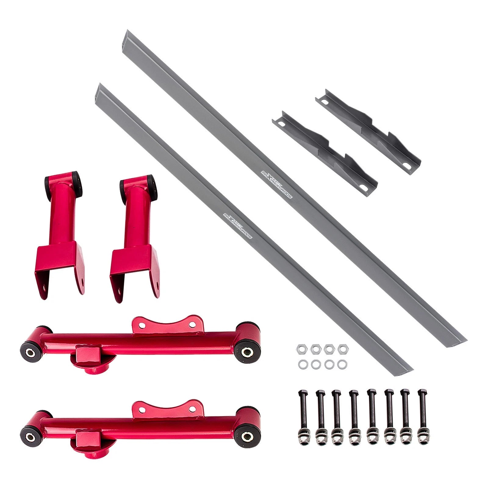 Set of 2 Rear Upper Lower Tubular Control Arms for Mustang (1979–2004)