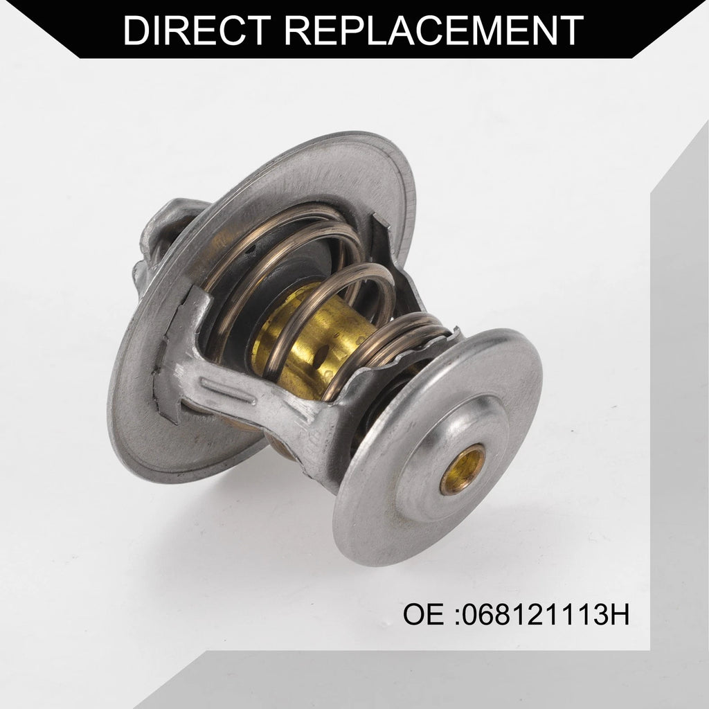 Engine Coolant Thermostat for Volkswagen Golf 1.6L (1985–1988) No. 068121113H