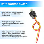 Intake Air Temperature Sensor Connector Kit for Chrysler Jeep ()