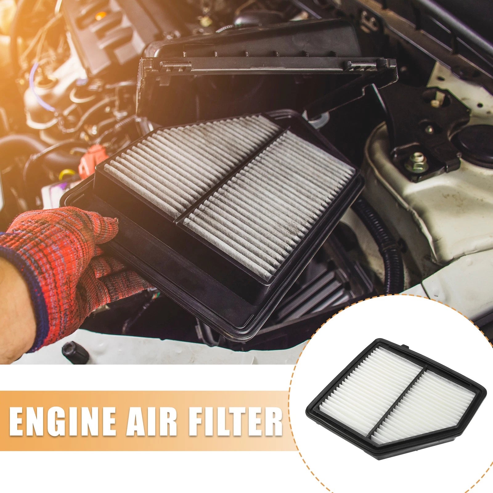Engine Air Filter 17220-51B-H00 for Honda HR-V (2016–2021)