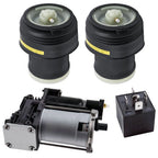 Rear Air Spring Bag & Suspension Air Compressor for BMW E70 E71 E72
