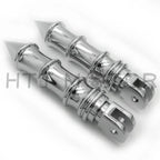 Spike Bamboo Footpegs for Harley FXBB FXBR FXBRS FXLR (2018–2023)