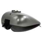 Fuel Gas Tank for Harley Street Glide (2008–2023) Billet Silver, Vivid Black
