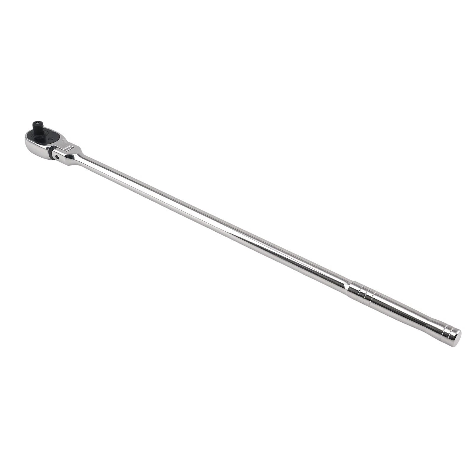 Extra Long Flex Head Ratchet for Universal Use (24in Handle, 72 Teeth)