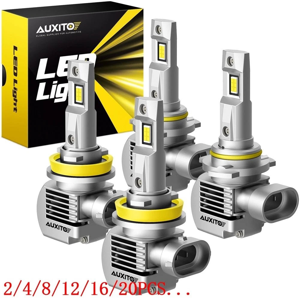 2X Auxito LED Headlight Low Beam 9005 H11 for Make Model