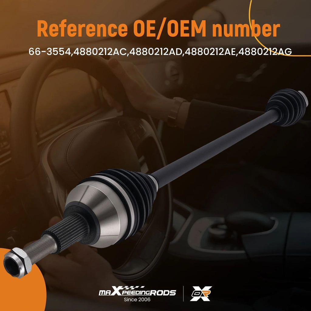Front Right CV Axle for Dodge Grand Caravan, Chrysler Town & Country (2008–2010)