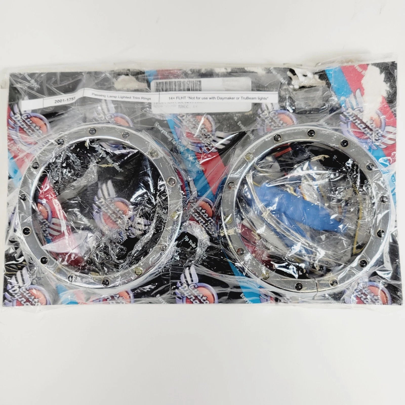 Passing Lamp Trim Rings Chrome for Harley Davidson (2014–2023) 2001-1755