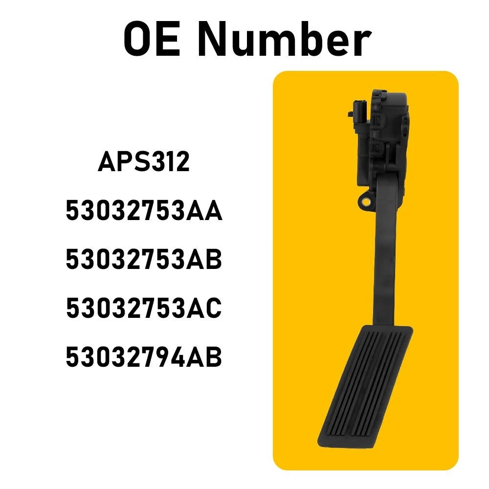 Accelerator Pedal Sensor for Dodge Ram 1500 2500 3500 (2005–2006) 53032753AC EPY