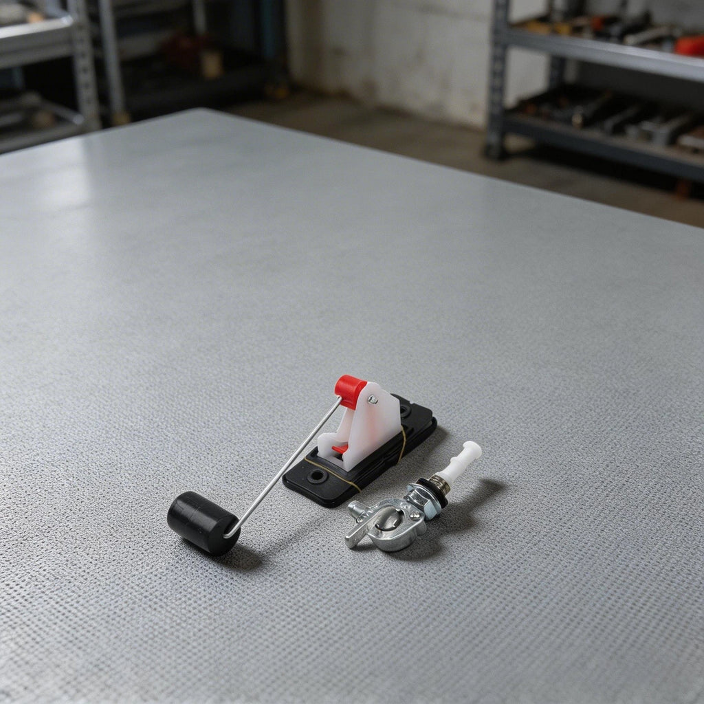 57 Gallon Fuel Gas Tank Cap with Petcock & Filter Gauge for Power Equipment