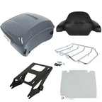 Trunk Pad Mount Rack for Harley Touring (2014–2025) - Gunship Gray