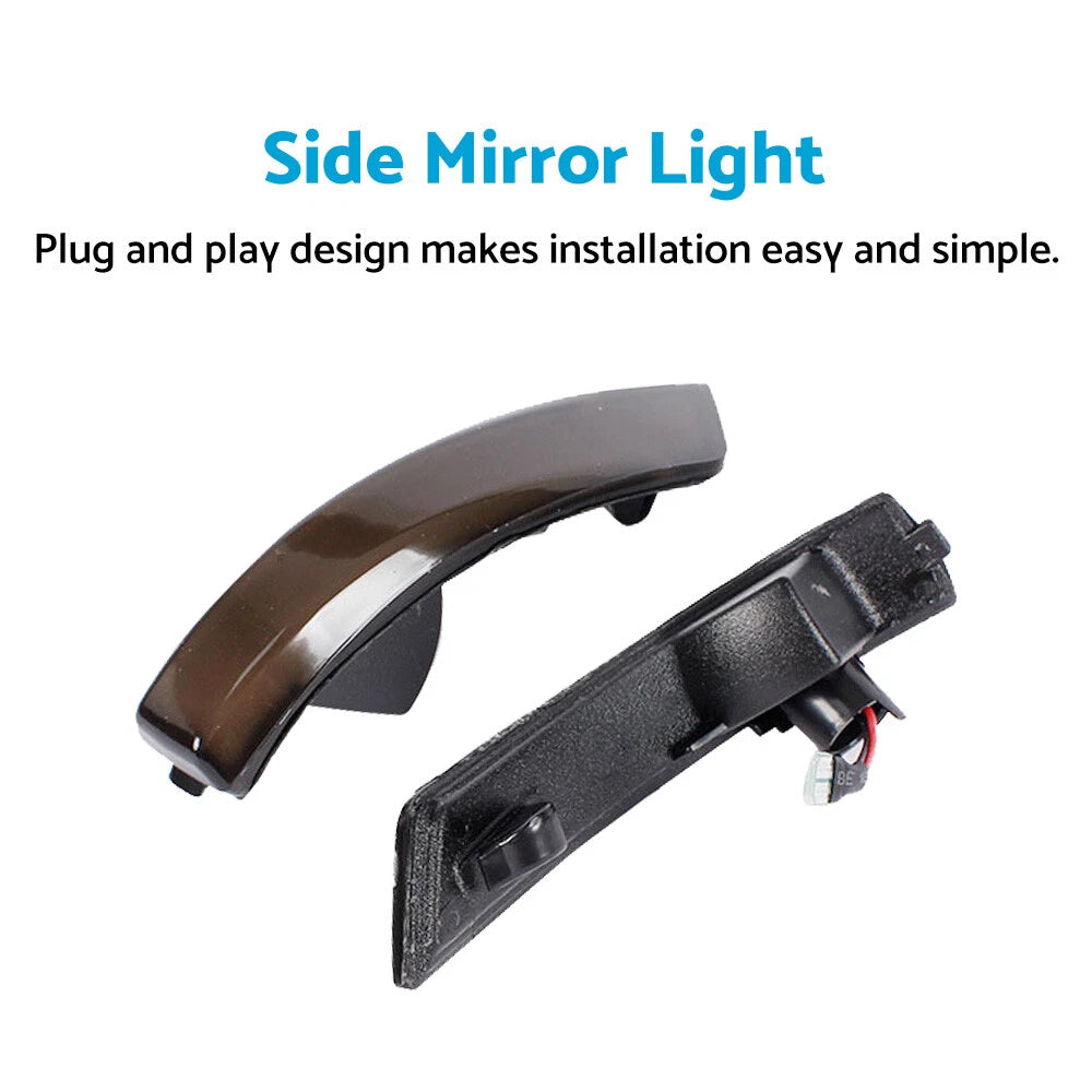 2X LED Turn Signal Light Mirror Indicator for Ford Focus Mk2 Mk3 Mondeo