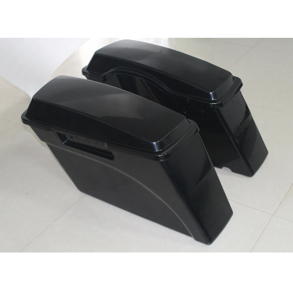 Hard Saddlebags for Harley Touring Electra Glide (1994–2013) Vivid Black